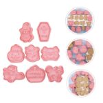 8 Pcs Halloween Theme Cookie Fondant Cutter