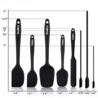 8 Pcs Set Silicone Spatula