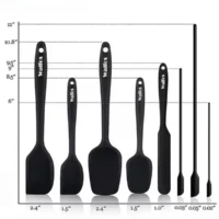 8 Pcs Set Silicone Spatula