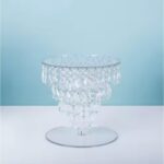Acrylic Crystal Cake Stand 25×25 cm