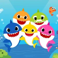 Baby shark cake topper 2