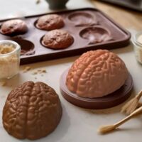 Brain Mousse Cake Silicone Baking Pan