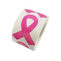 Breast Cancer Awareness Ribbon Stickers