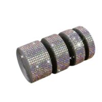 Crystal Rhinestone Ribbon Multicolor 4 Yards
