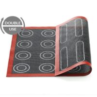 Double Sided Non Stick Perforated Baking Mat 40x30 cm
