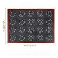 Double Sided Non Stick Perforated Baking Mat 40x30 cm (3)
