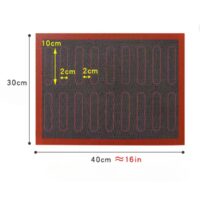 Eclair Non Stick Perforated Baking Mat 40x30 cm
