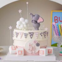 Elephant Cake Topper