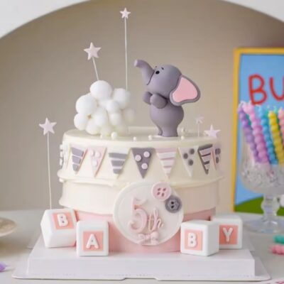 Elephant Cake Topper