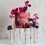 Floral wedding Cake Stand