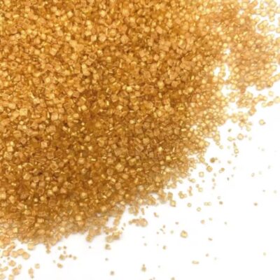 Golden Yellow Sanding Sugar Sprinkles 100g