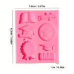 Graduation Themed Silicone Mold