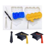 Graduation Themed Silicone Mold 1
