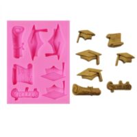 Graduation Themed Silicone Mold 5