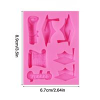 Graduation Themed Silicone Mold 5