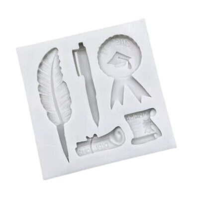 Graduation Themed Silicone Mold 7