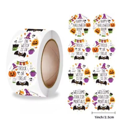 Halloween Foil Stickers