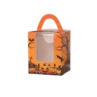 Halloween Themed Single Cupcake Box