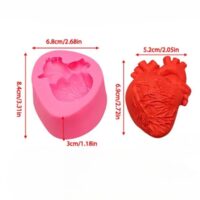 Heart Halloween Silicone Mold