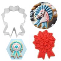 MedallionRibbon Metal Cookie Cutter