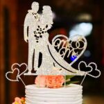 Mr & Mrs Wedding Cake Topper