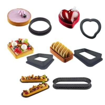 Non stick Perforated Cake Mousse Ring