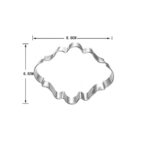 Plaque Frame Metal Cookie Cutter 2,,