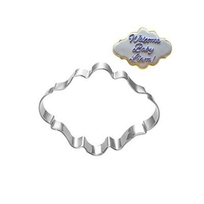 Plaque Frame Metal Cookie Cutter 2