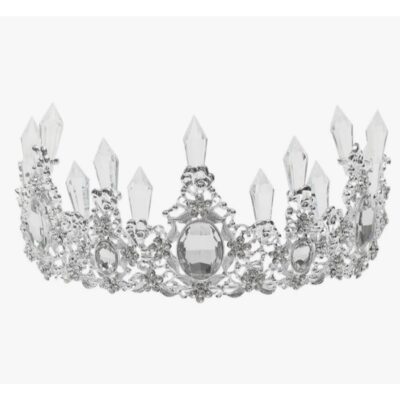 Queen Crystal Crown Cake topper