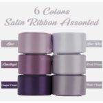 Satin Ribbon Roll 2.5cm5 yards