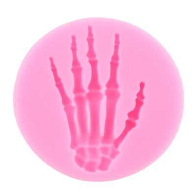 Skeleton Hand Halloween Silicone Mold (2)