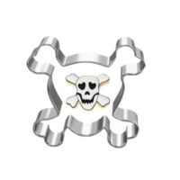 Skull Halloween Cookie Fondant Cutter