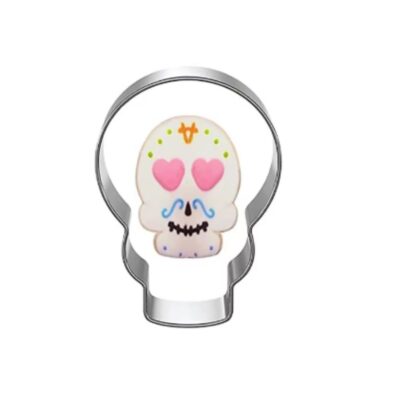 Skull Halloween Cookie Fondant Cutter 1