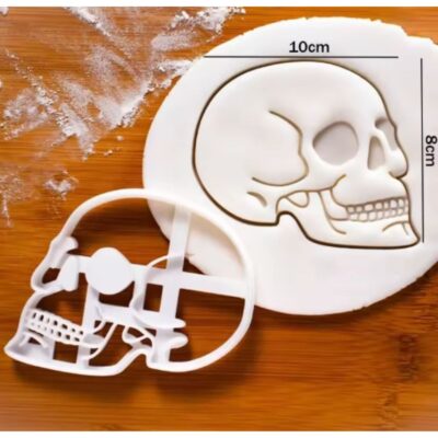 Skull Halloween Cookie Fondant Cutter