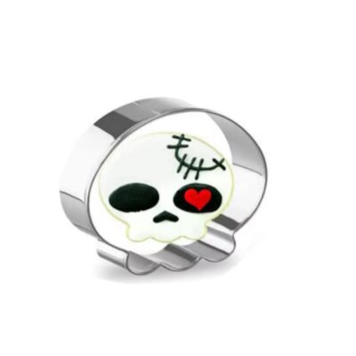 Skull Halloween Cookie Fondant Cutter 2