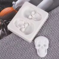 Skull Halloween Silicone Mold 1