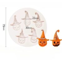 Small Pumpkin Halloween Silicone Mold