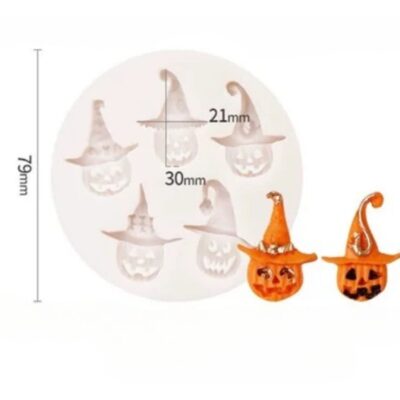Small Pumpkin Halloween Silicone Mold