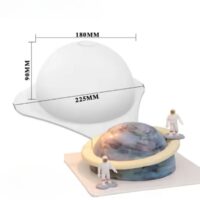Sphere Chocolate Planet Shape Silicone Mold