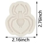 Spider Halloween Silicone Mold 1