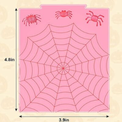 Spider Web Halloween Silicone Mold