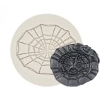 Spider Web Halloween Silicone Mold 1