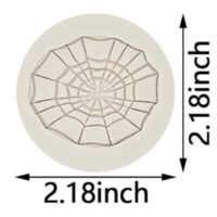 Spider Web Halloween Silicone Mold 1 (2)