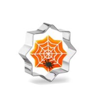 Spider web Halloween Cookie Fondant Cutter