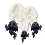 Spooky Ghost Halloween Silicone Mold