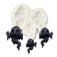 Spooky Ghost Halloween Silicone Mold