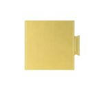 100 Pcs Set Golden Square Mini Cake Board 7 cm