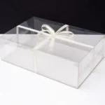 Transparent Square Cake Box