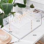 Transparent Square Cake Box (3)