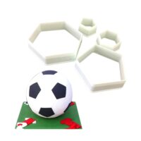 4 Pcs Set Football Cookie Fondant Cutter